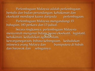 Perlembagaan Malaysia
