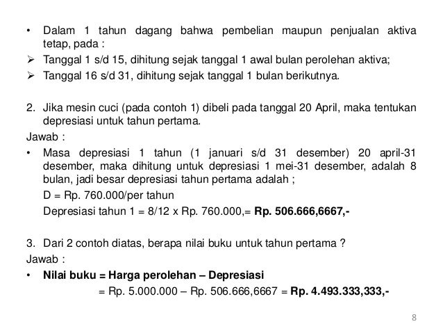 Kuliah 7 depresiasi