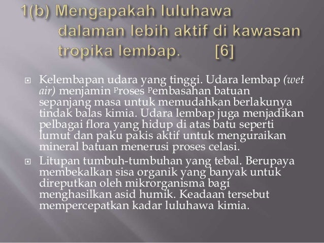 Kuliah 8 Proses Endogenik Luluhawa Hakisan Dan Gerakan Jisim