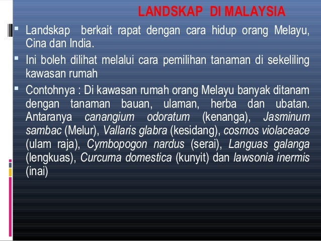 Pengenalan Hortikultur Dan Prinsip Landskap