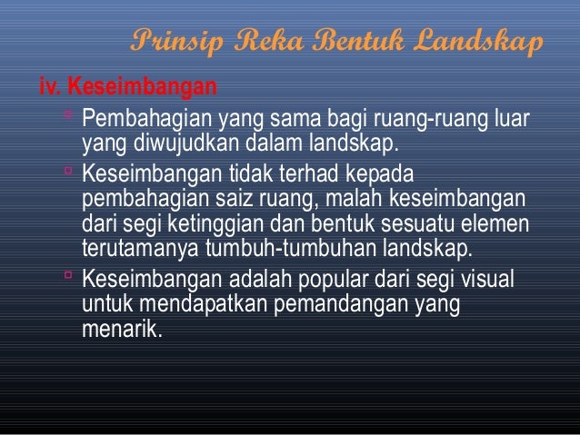 pengenalan hortikultur dan prinsip landskap