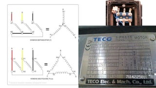 Rangkaian kendali
star dan delta