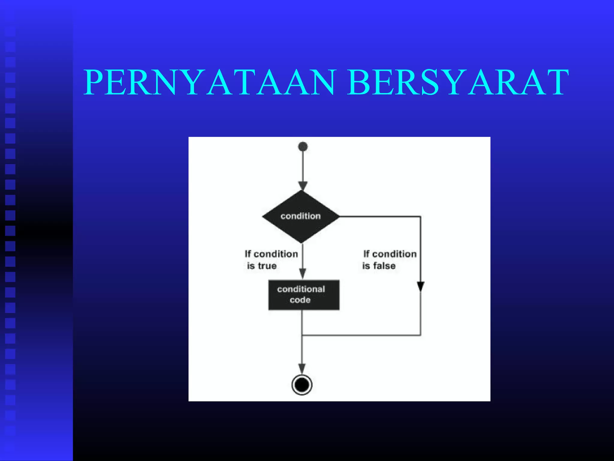 PERNYATAAN BERSYARAT

 