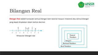 Kuliah Matematika 2 - Bilangan, Index dan logaritmaa.pdf
