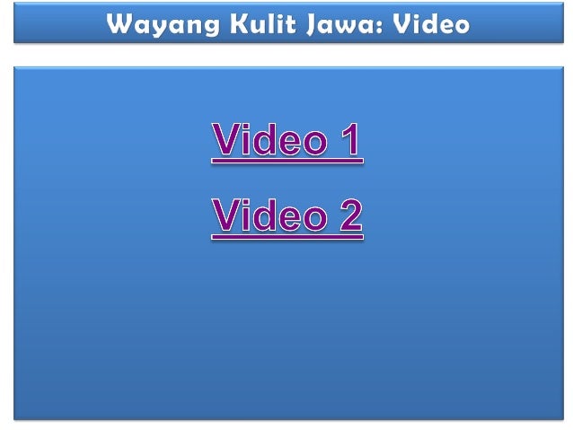 WAYANG KULIT