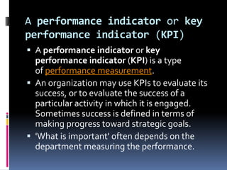 Key Performance Indicator on Education | PPT