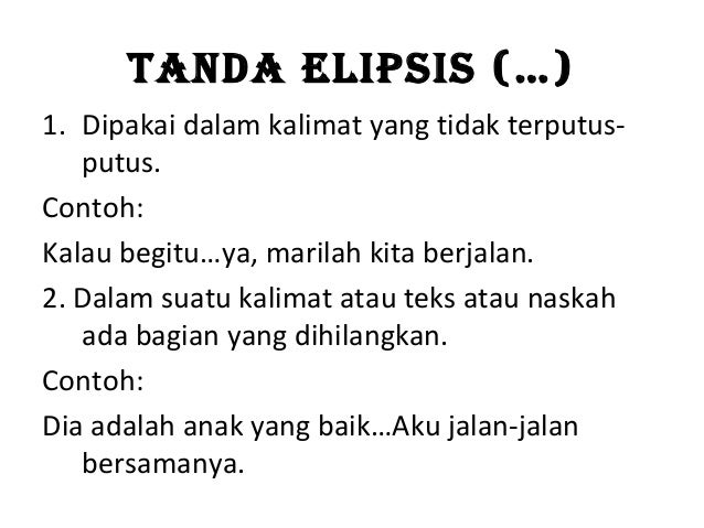 Contoh Puisi Elipsis - Simak Gambar Berikut Contoh Puisi Elipsis - Simak Gambar Berikut
