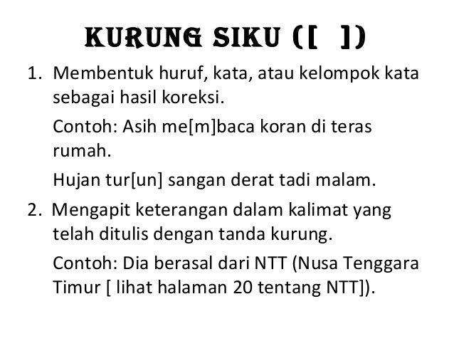 Kuliah pungtuasi Kuliah pungtuasi