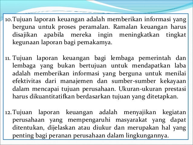 Manfaat Laporan Keuangan Bagi Manajemen Perusahaan Adalah Seputar Laporan