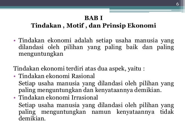 Kuliah teori ekonomi tho