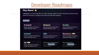 KulTam KS - Software Engineer Skillset and Career Roadmap - share ...