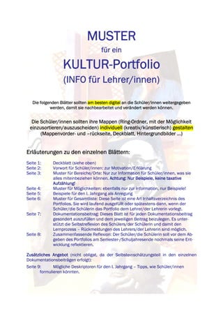 Kultur Portfolio