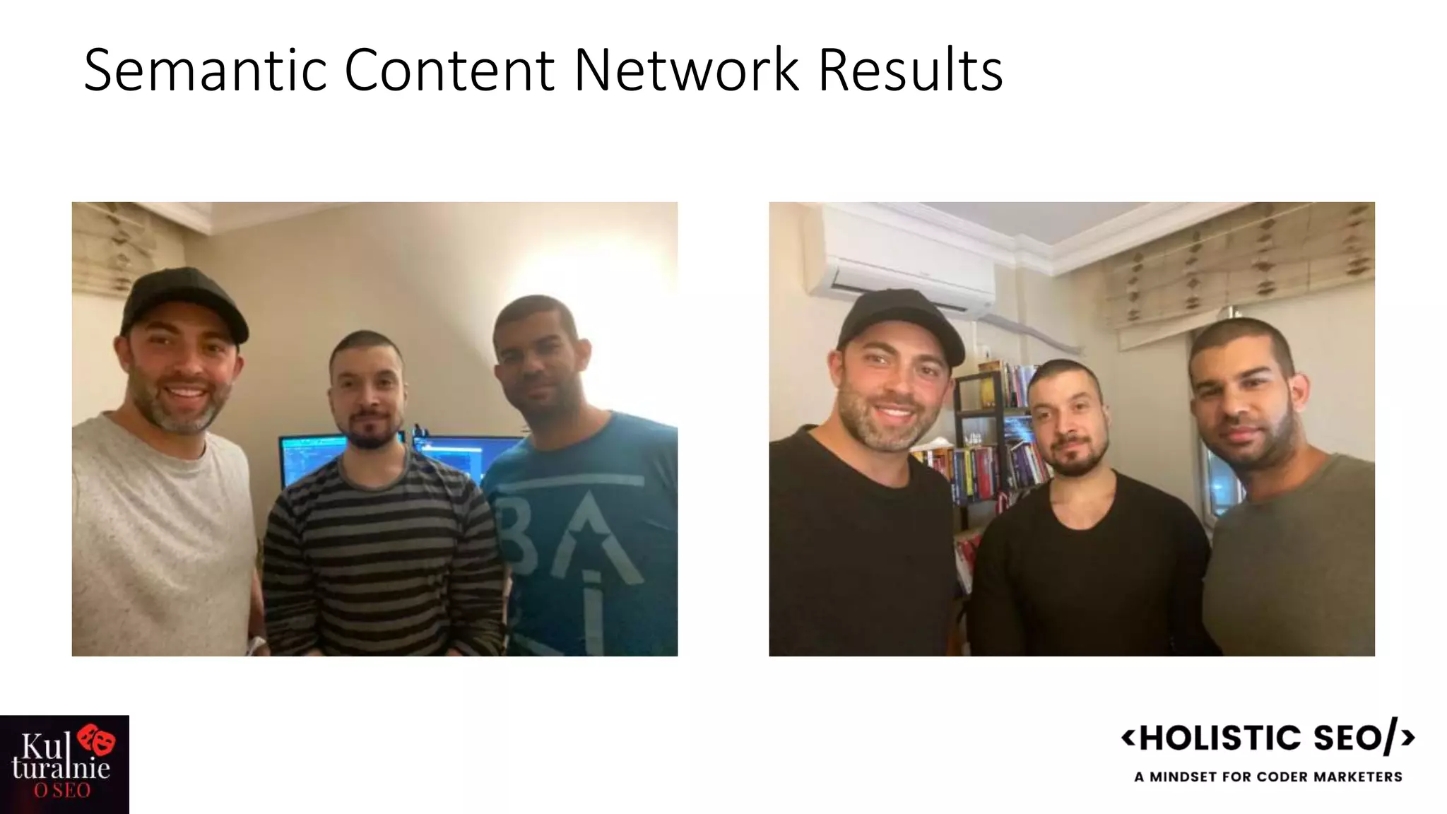 Semantic Content Network Results
 