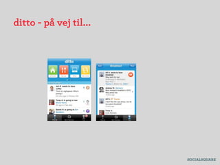 ditto - på vej til...
 