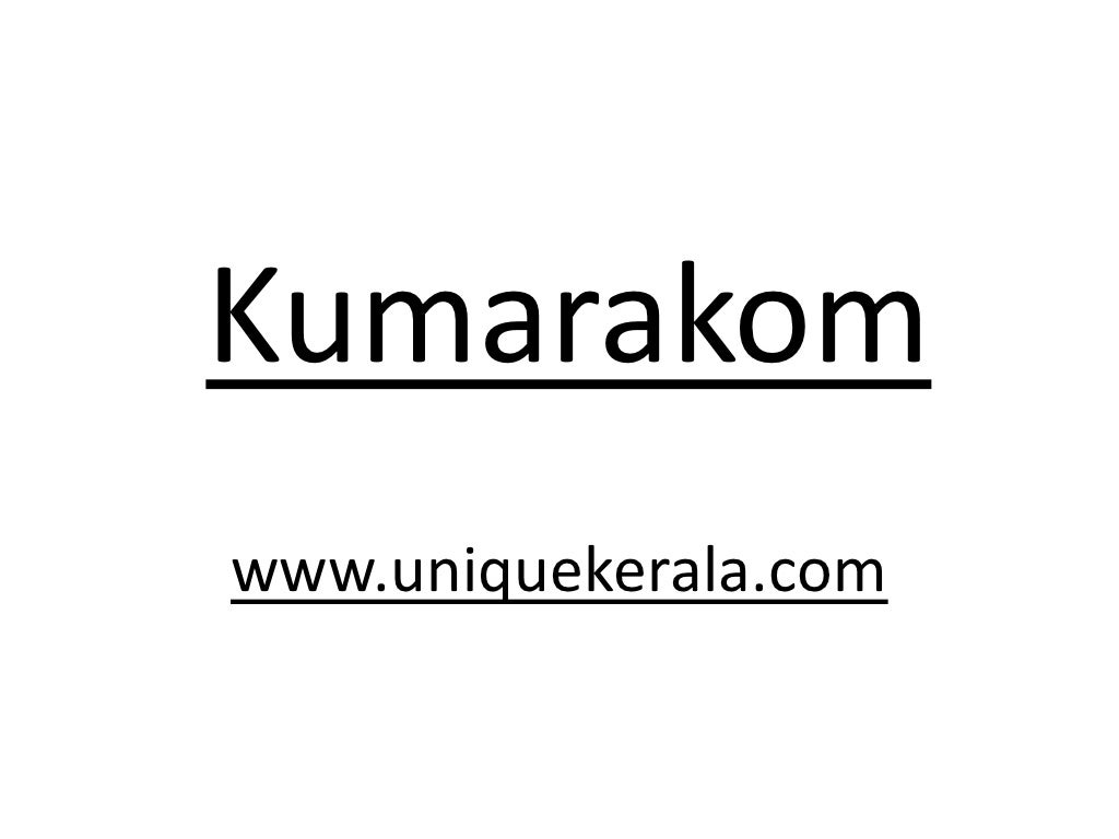 kumarakom kumarakom kerala honeymoon destination kerala map