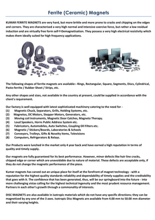 Single Drum type magnetic separator, Permanent magnetic separator | PDF