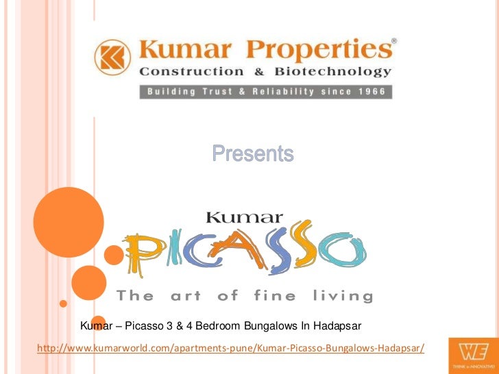 Kumar picasso Expansive & Welldesigned 3 BHK Bungalows in Hadapsar