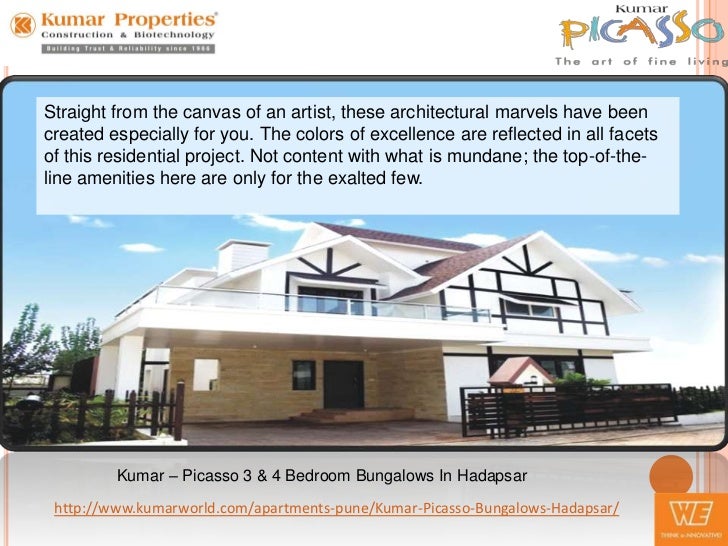 Kumar picasso Expansive & Welldesigned 3 BHK Bungalows in Hadapsar