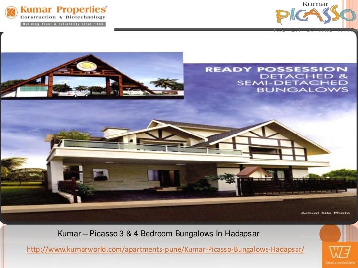 Kumar picasso Expansive & Welldesigned 3 BHK Bungalows in Hadapsar