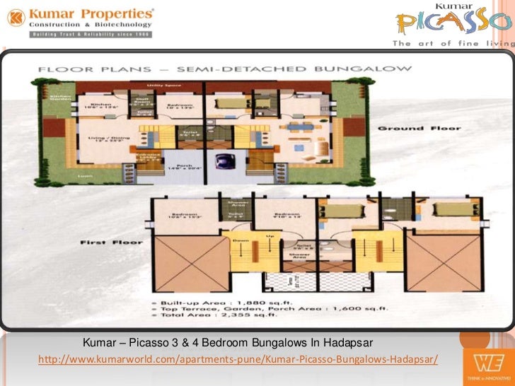 Kumar picasso Expansive & Welldesigned 3 BHK Bungalows in Hadapsar