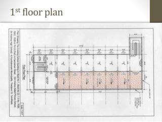 1st floor plan
 