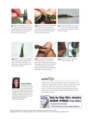 Kumihimo crystal | PDF | Jewelry Making | Arts and Crafts