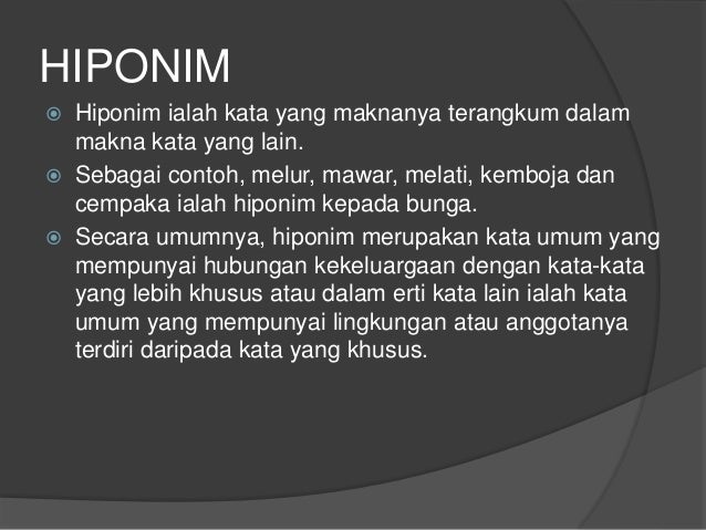 BMM 3112 - makna leksikal bm