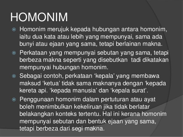 BMM 3112 - makna leksikal bm