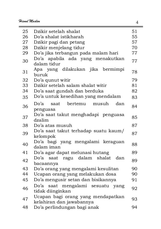 Doa Lengkap