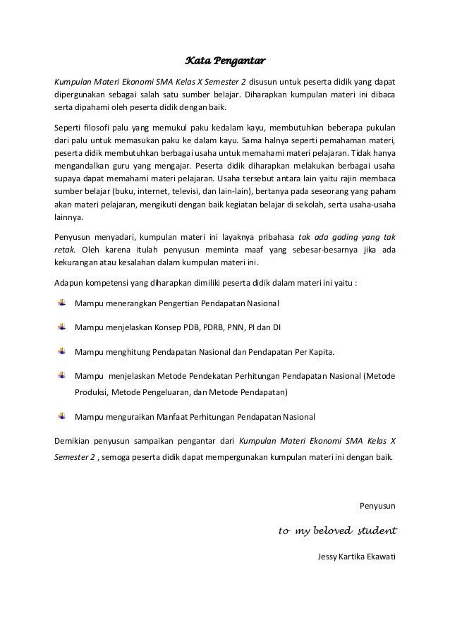 Kumpulan Materi Pendapatan Nasional 1