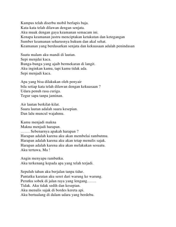 Kumpulan Puisi 12509983