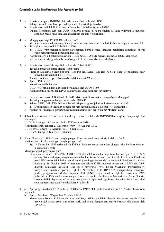 Tuliskan Isi Dekrit Presiden 5 Juli 1949