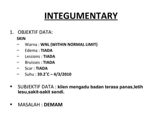 Skin Wnl RHEUMATOID ARTHRITIS | PPT