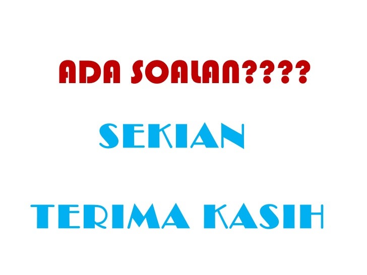 Soalan Ljm - Terengganu s
