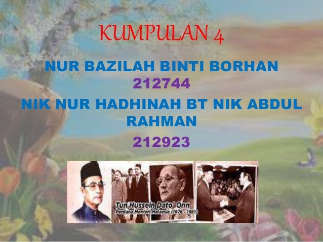 Kumpulan 4 Tun Hussien Onn