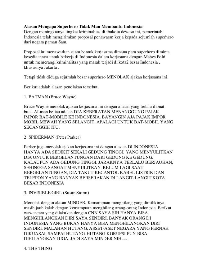 Kumpulan Anekdot