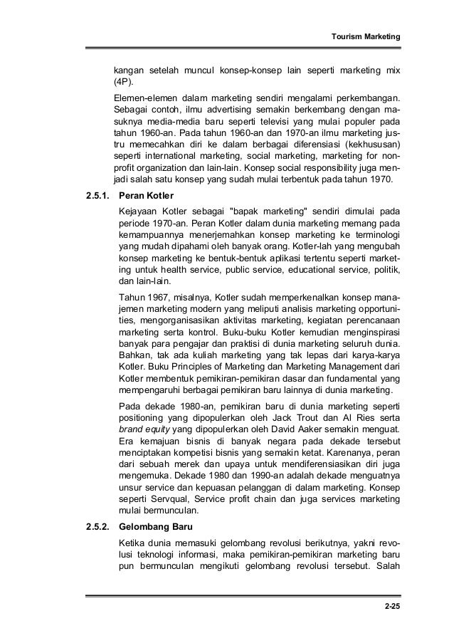 Kumpulan Artikel Terkait Tourism Marketing