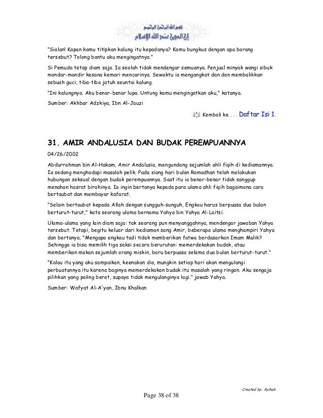 Kumpulan Cerita Cerita Islami