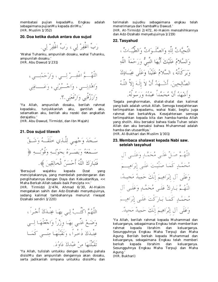 Doa Setelah Sholat Fardhu Singkat dan Lengkap (PDF MP3 VIDEO)