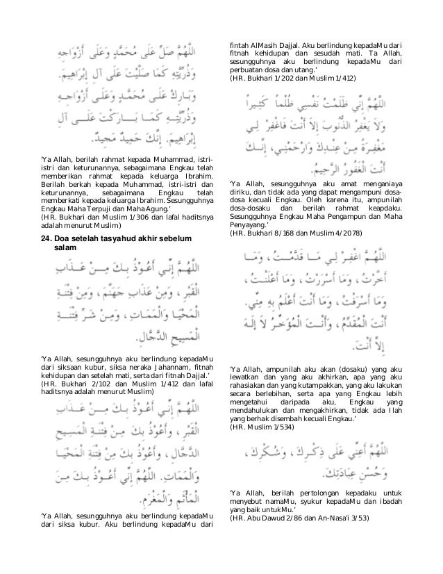 Doa Setelah Tasyahud Akhir Agar Terhindar Dari Fitnah Dajjal
