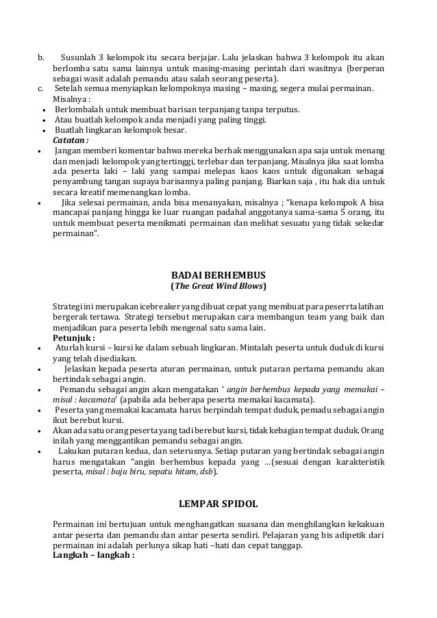 Kumpulan Ice Breaking