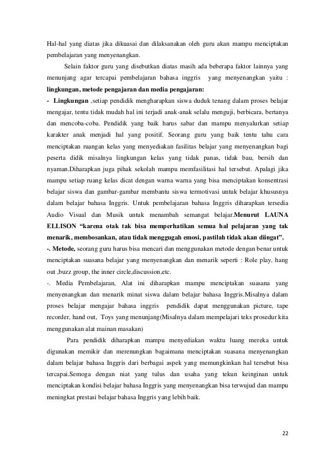 Kumpulan Karya Ilmiah Populer Mgmp Bahasa Ingggris Kubu Raya 2012 Pdf