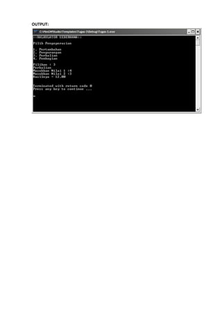 Kumpulan Kode C & C++ | PDF