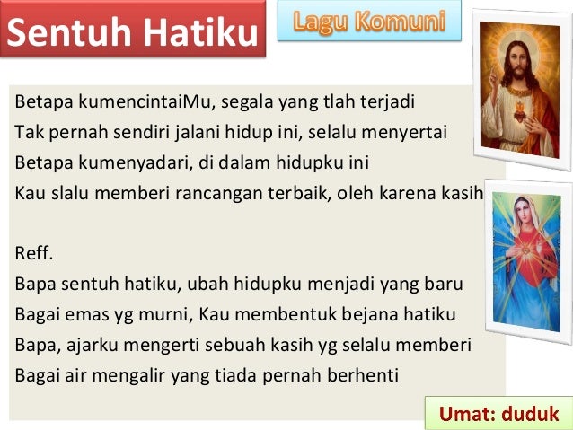 Lirik Lagu Bapa Sentuh Hatiku Gambar Ngetrend Dan Viral