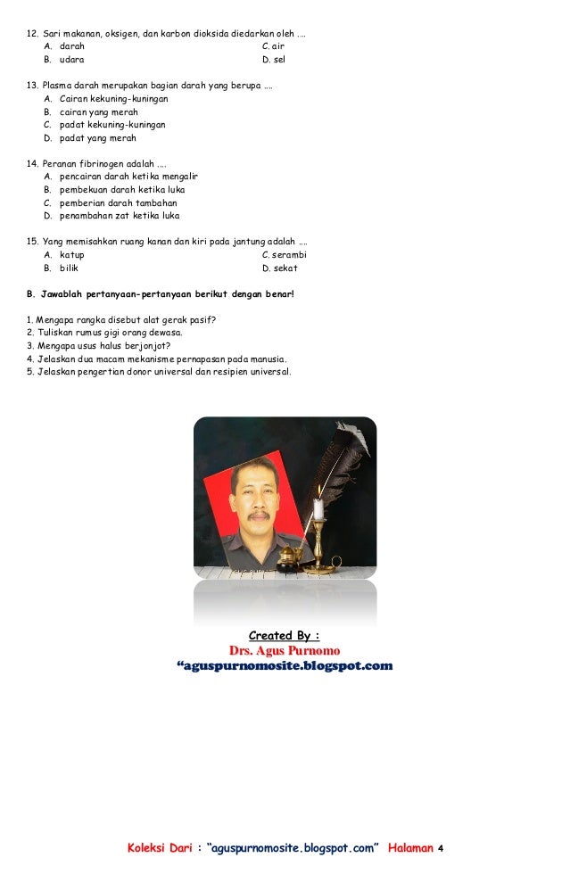 Kumpulan Latihan Soal Ipa Smp Kelas Viii Lengkap 1 Tahun