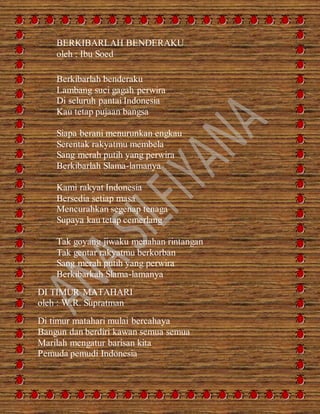 Lagu indonesia 7 bahasa lirik orange Arti lirik