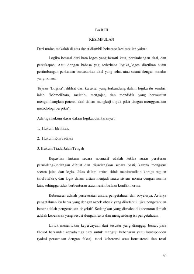 Kumpulan Makalah Filsafat