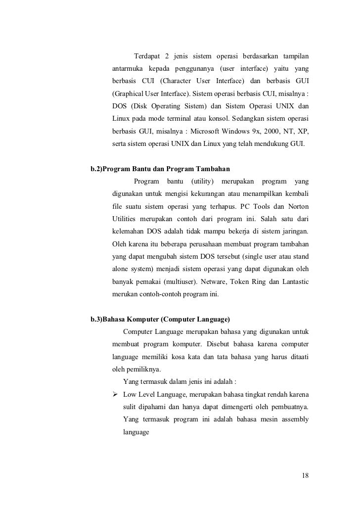 Program Bantu Utility Adalah Program Bantu Utility Adalah