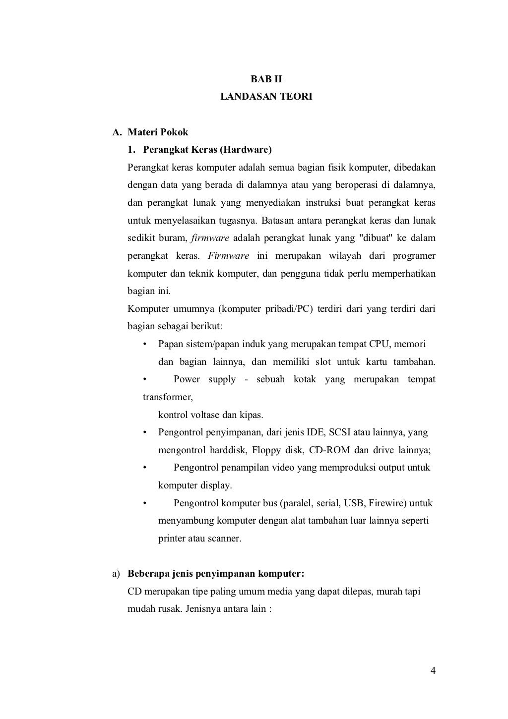 Kumpulan makalah hardware , software and blogger