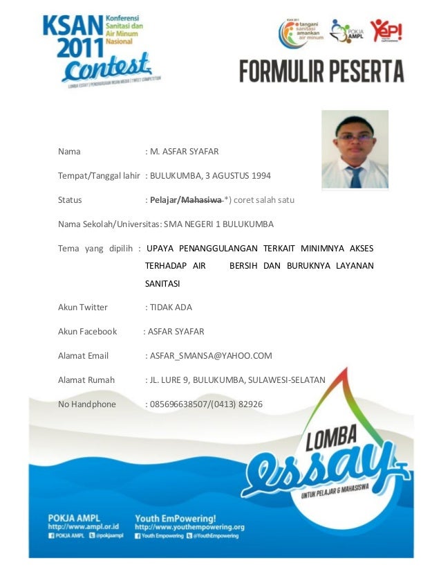 Kumpulan Karya Tulis Pemenang Lomba Penulisan Konperensi 